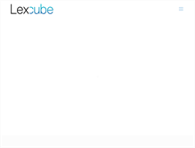 Tablet Screenshot of lexcube.com